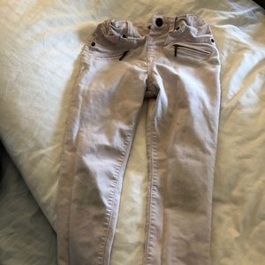 Girls pink jeans/jeggings